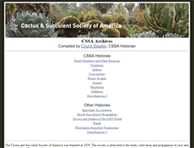 Tablet Screenshot of cssaarchives.com